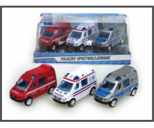Hipo Mini privilegovaná dodávka 8 cm 3 kusy