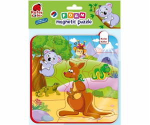 Pěnové puzzle Roter Kafer s magnetem "Animals of Australi...