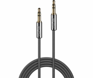 Lindy kabel Jack 3,5 mm - Jack 3,5 mm 5m stříbrný (35324)