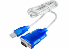 Cabletech DB9M USB - RS-232 USB adaptér modrý (KPO3431-1.5)
