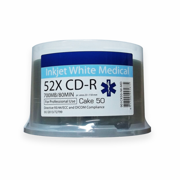 Traxdata CD-R 700 MB 52x 50 kusů (TRCMED)