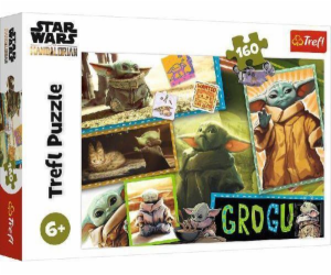Trefl Puzzle 160 dílků Grogu Star Wars Mandalorian 15411 ...