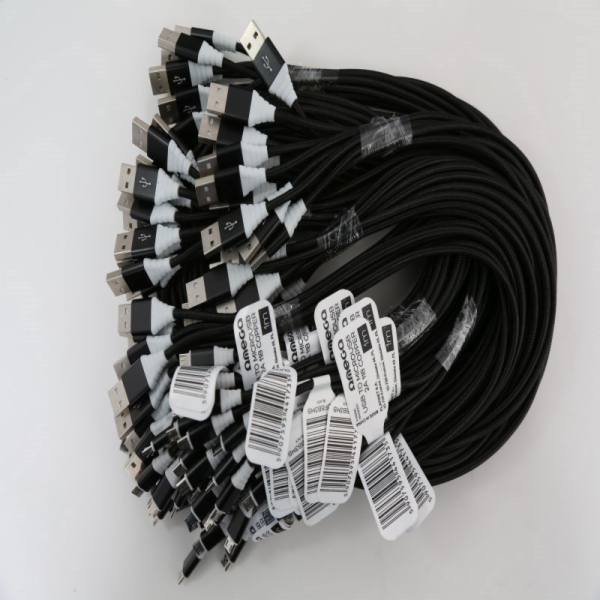 Omega USB-A USB kabel – 1 m černý (OUFBB3 MB)