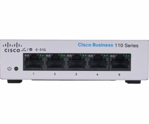 Přepínač Cisco CBS110-5T-D-EU
