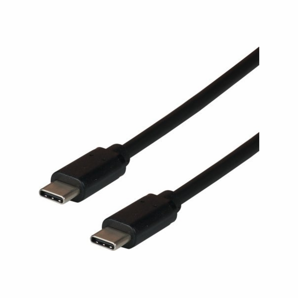 EFB USB kabel USB-C – USB-C 2 m černý (EBUSBC-USB20CK.2)