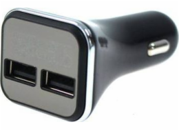 MTuning_F Autonabíječka 12-24V 2xUSB 4,8A LED