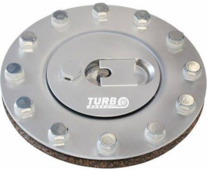 TurboWorks plnička palivové nádrže hliník stříbrná