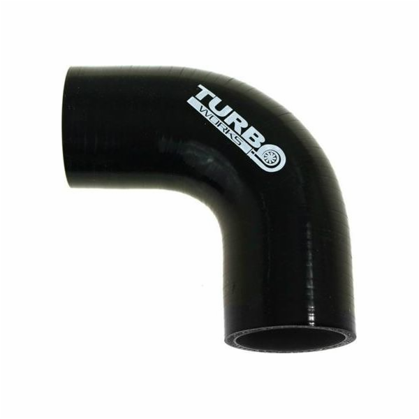 TurboWorks_B Koleno 90 stupňů TurboWorks Black 57 mm