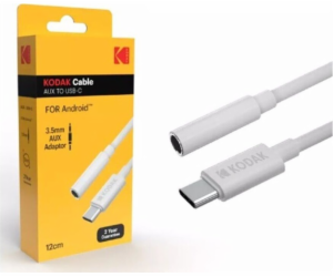 Kodak USB adaptérový kabel USB Audio USB Type-c na Mini J...