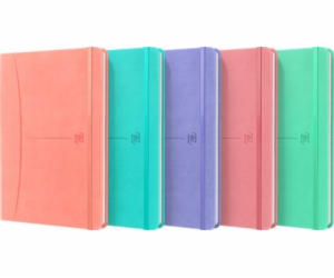 Oxford Notebook Oxford Signature A5/80k mřížka, mix barev