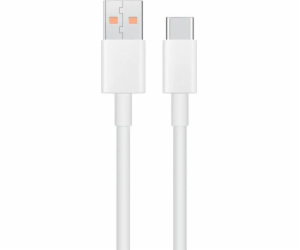 Techonic USB-A - USB-C USB kabel 1 m Bílý (5903396133022)