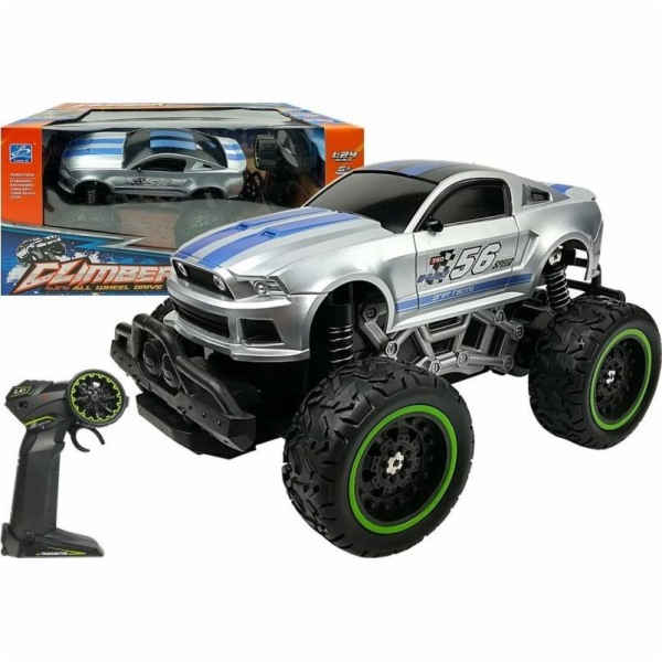 Lean Sport Auto na dálkové ovládání R/C High Wheels Silver