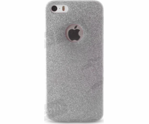 Třpytivé pouzdro na iPhone 7, stříbrné