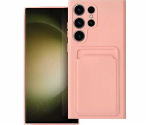 4kom.pl CARD CASE pro SAMSUNG S23 Ultra růžové