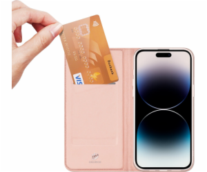Dux Ducis Case pro iPhone 15 Pro kryt s klopou a peněženk...