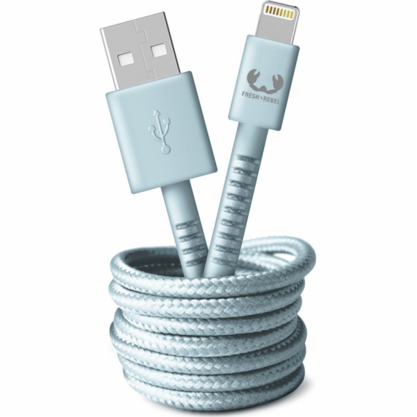 Fresh n Rebel USB-A – Lightning kabel 2 m tyrkysový (0021...