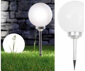 Saska Garden Solar lampa mléčná kulička univerzální