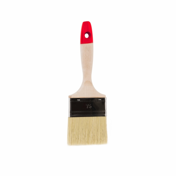 Plochý kartáč 75x19 mm s přírodními štětinami