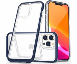 Silikonový kryt Hurtel Clear 3v1 iPhone 14 Pro Max s ráme...