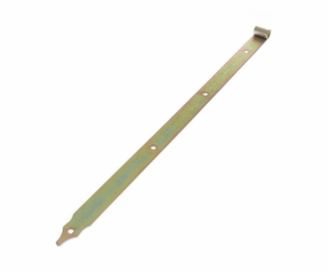 Upevňovací díl pro bránu Domax 1,6 cm, 80 cm, žlutá
