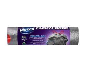 Pytle na odpadky Vortex Flexy Force, 60 l, 10 ks.