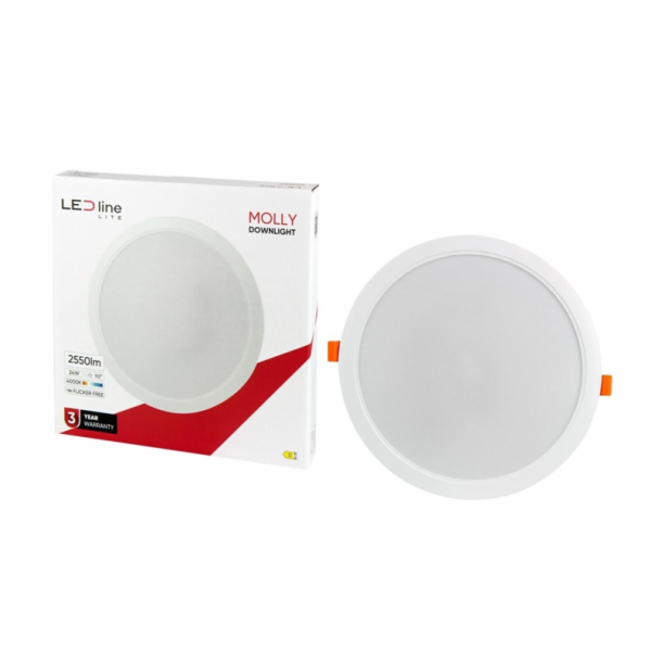 Vestavné svítidlo LED Line MOLLY, 24W, 4000°K, LED