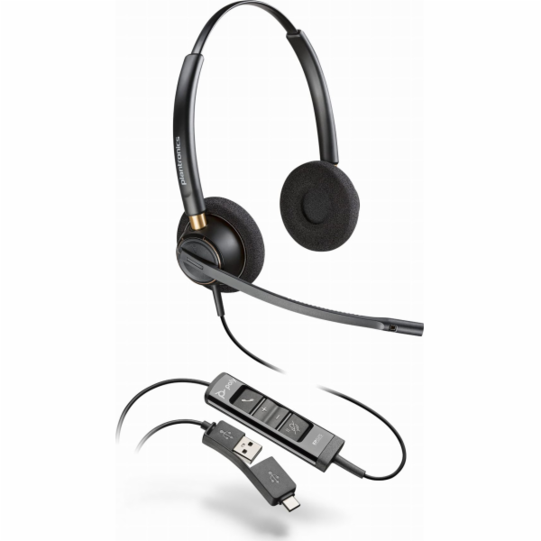 Sluchátka Poly Encore Pro 525 (218275-01)
