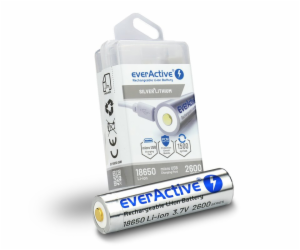 Baterie everActive 18650 3,7V Li-ion 2600mAh micro USB s ...