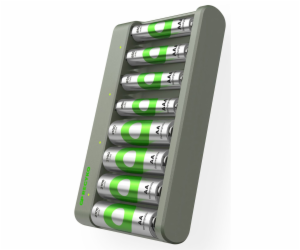 GP ReCyko E821 8-fach Rundzellen Ladegr+4xAA 2100mAh/ 4xA...