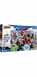Trefl Puzzle 104 dílků Super Shapes XL Oblíbené Avengers