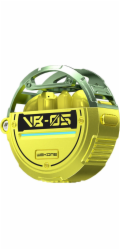 Bezdrátová sluchátka VB05 Vanguard Series Bluetooth V5.3 TWS s nabíjecím pouzdrem (zelená)