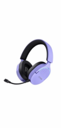 TRUST Herní sluchátka GXT 491 FAYZO, Bezdrátová, USB, fialová