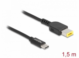 Delock - Elektrický kabel - 24 pin USB-C (M) do jack DC 11 x 4,5 mm (M) - 20 V - 3 A - 1.5 m - černá