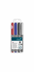 Pica Permanent-Pen 1,0mm sortiert mit Instant-White-Pen