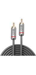 Lindy RCA (Cinch) - RCA (Cinch) kabel 3m stříbrný (35341)