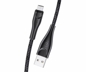Usams USB-A - microUSB USB kabel 2 m černý (63792-uniw)