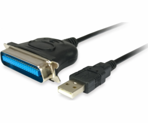 Equip Equip Adaptérkabel USB St -> Parallel St 1,5M černá...