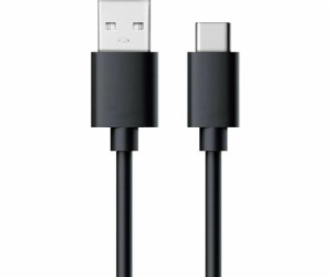 Realpower USB-A – USB-C kabel USB 0,6 m černý (255650)