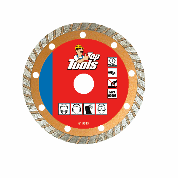 Top Tools Turbo diamantový kotouč 115mm 61H335