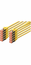 Digitus Patchcord CAT6, S-FTP, 1m, 10 kusů (DK-1644-010-Y-10)
