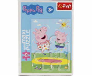 Trefl PUZZLE 20 EL MINIMAXI CLUES 21125 BEZSTAROSTNÝ DEN