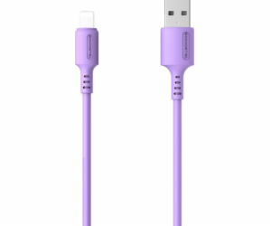 Somostel USB-A – Lightning kabel 1,2 m fialový (SMS-BP06 ...