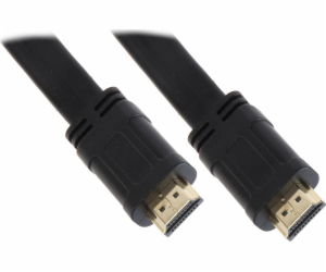 HDMI - HDMI kabel 5m černý (HDMI-5.0-FL)