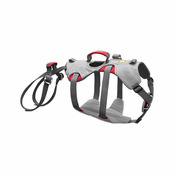RUFFWEAR Doubleback Postroj pro psy šedý M