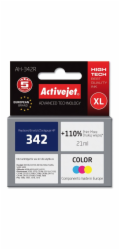 Activejet Inkoust AH-342R (náhradní inkoust HP 342 C9361EE; Premium; 21 ml; barevný)