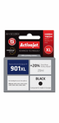 Activejet AH-901BRX Inkoust (náhrada za HP 901XL CC654AE; Premium; 20 ml; černý)