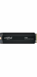 Crucial T705 1 TB (schwarz, PCIe 5.0 x4, NVMe 2.0, M.2 2280, inkl. Aluminium Kühlkörper)