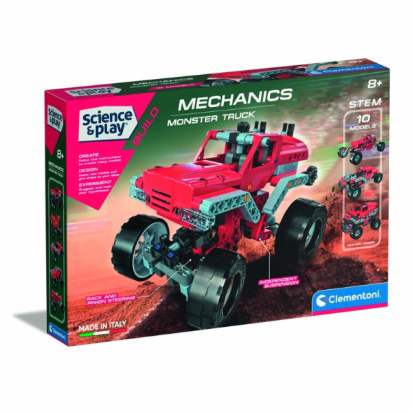 Konstruktor Clementoni Monster Truck 75038BL, plast