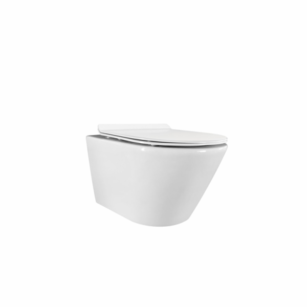 Závěsné WC s poklopem DOMOLETTI, 360×500 mm