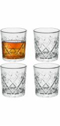Sklenice broušené whiskey EXCELLENT sada 4 ks KO-YE6300830